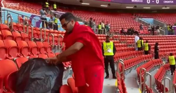 وزارة قطرية تشكر الجمهور المغربي بعد تصرفهم "النبيل" بعد مباراة كرواتيا (صورة)